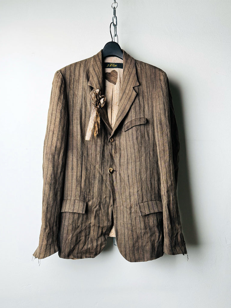 Archivio J.M. Natural Dyed Linen Blazer