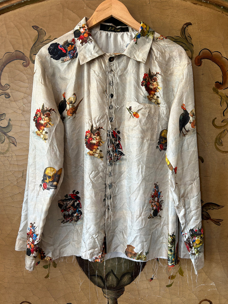 Archivio J.M. Vintage Silk Worker Shirt