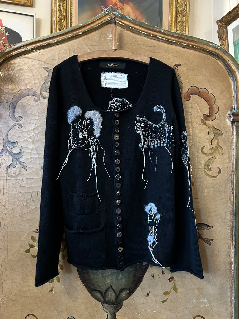 Archivio J.M. Hand Embroidered Knitted Sweater (Sold Out)