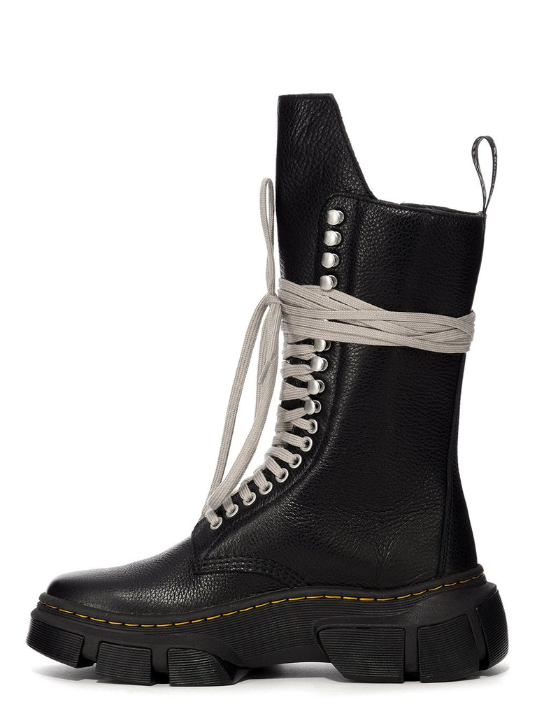 Rick Owens x Dr Martens Calf Length Boots