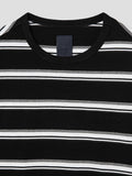 JuunJ Skin Stripe Collar T-shirt