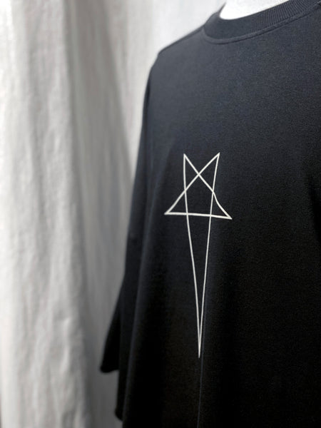 VIP【関税送料無料】希少 Rick Owens Drkshdw Pentagram T-shirt tshirt_1_1-