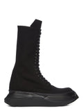Rick Owens EDFU Denim Cargo Army Abstract Boots