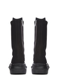 Rick Owens EDFU Denim Cargo Army Abstract Boots