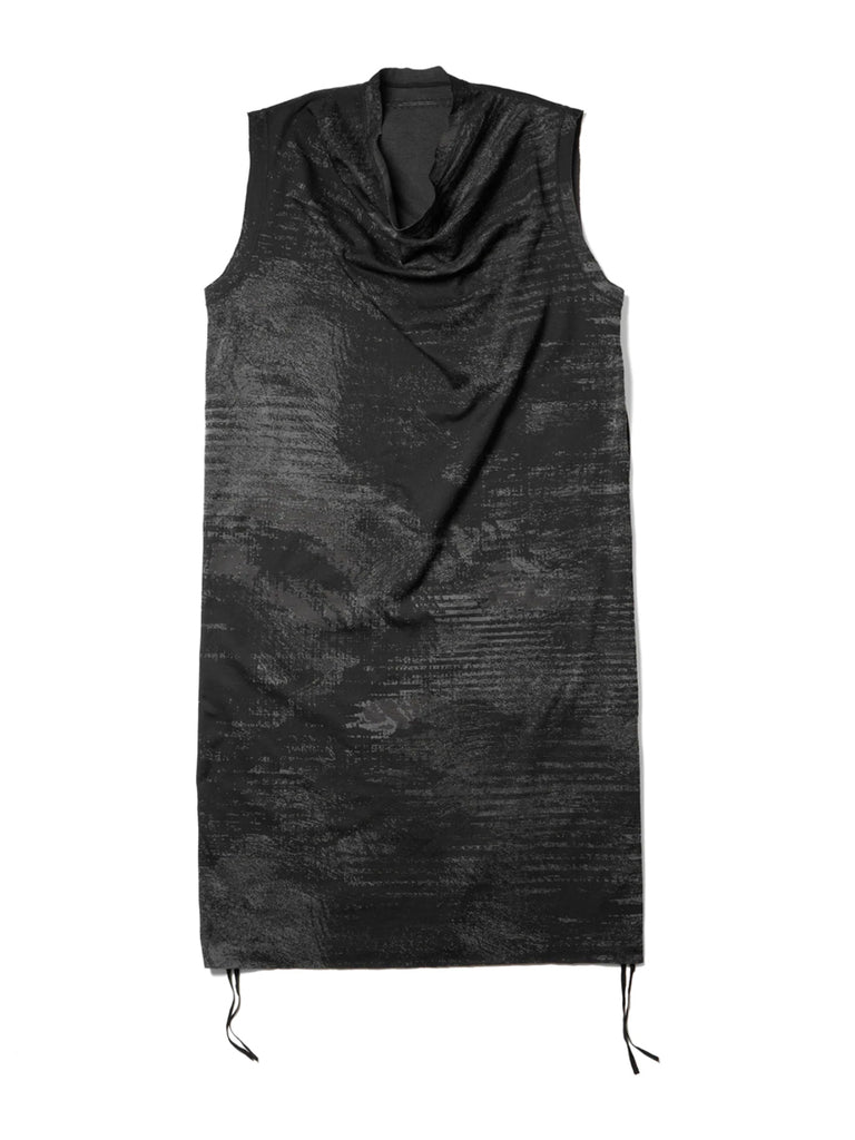 Julius Digital Noise Shirring Top