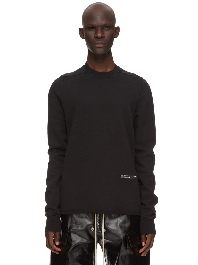 Rick Owens Luxor Tears Ribbon Crewneck Sweater