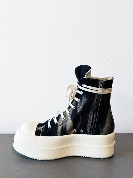 Rick Owens Porterville Double Bumper Sneaks – DARK WAVE