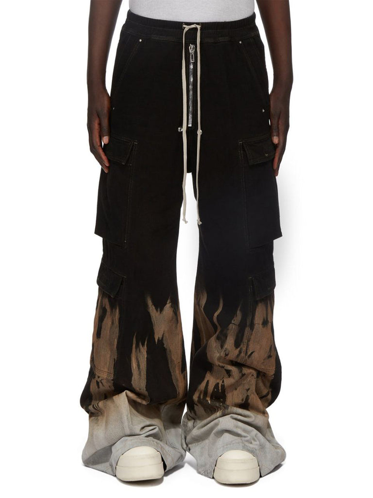 Rick Owens Porterville Double Cargo Jumbo Belas in Terra