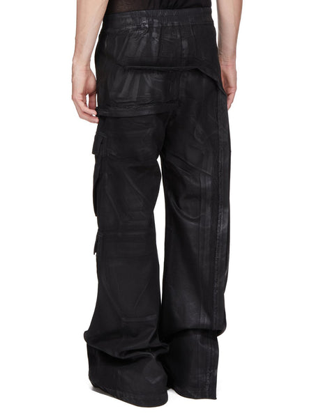 パンツ rickowens Hollywood waxed jumbo belas RICK Owens Waxed