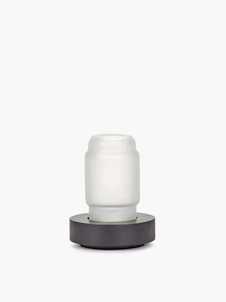 Serax Vase/Table Lamp Black White Luce