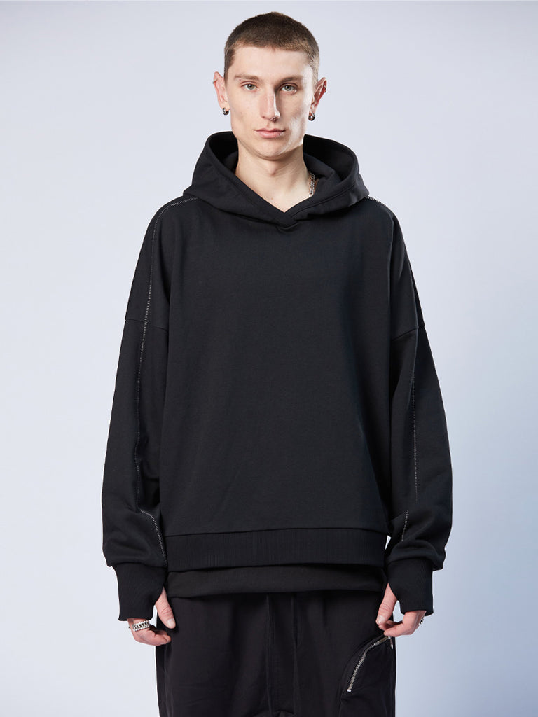 Thom Krom Layered Hoodie