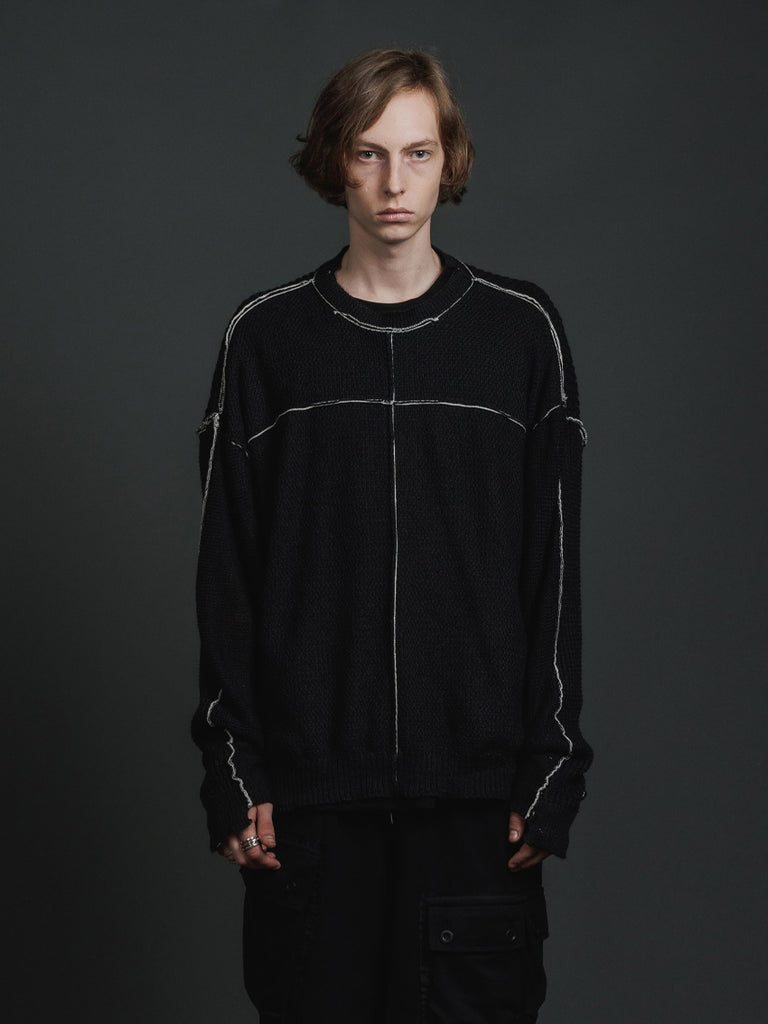 TVA Hard Twisted Ramie Yarn Sweater