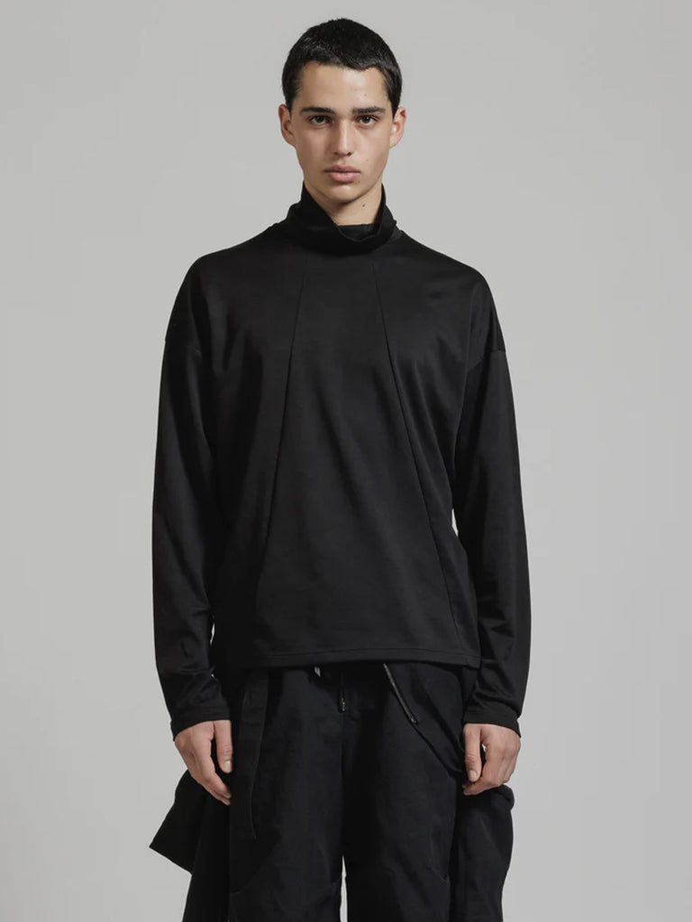 The Viridi-Anne Cotton Smooth Turleneck LS