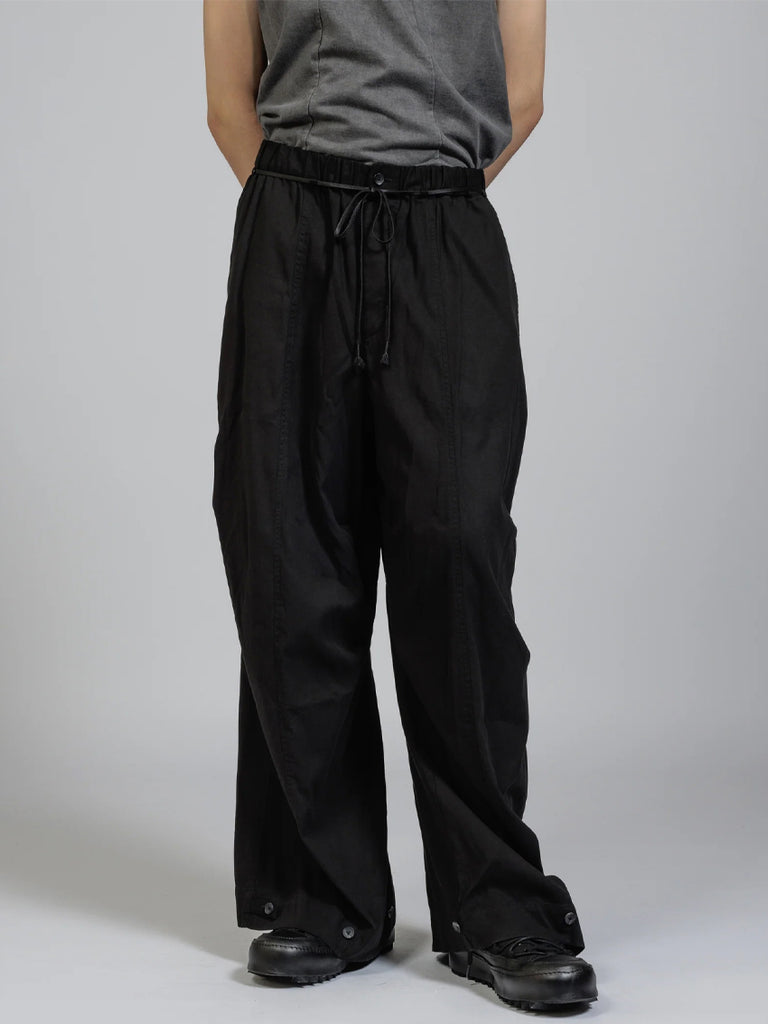 The Viridi-Anne Twill Object Dyed Wide Trousers