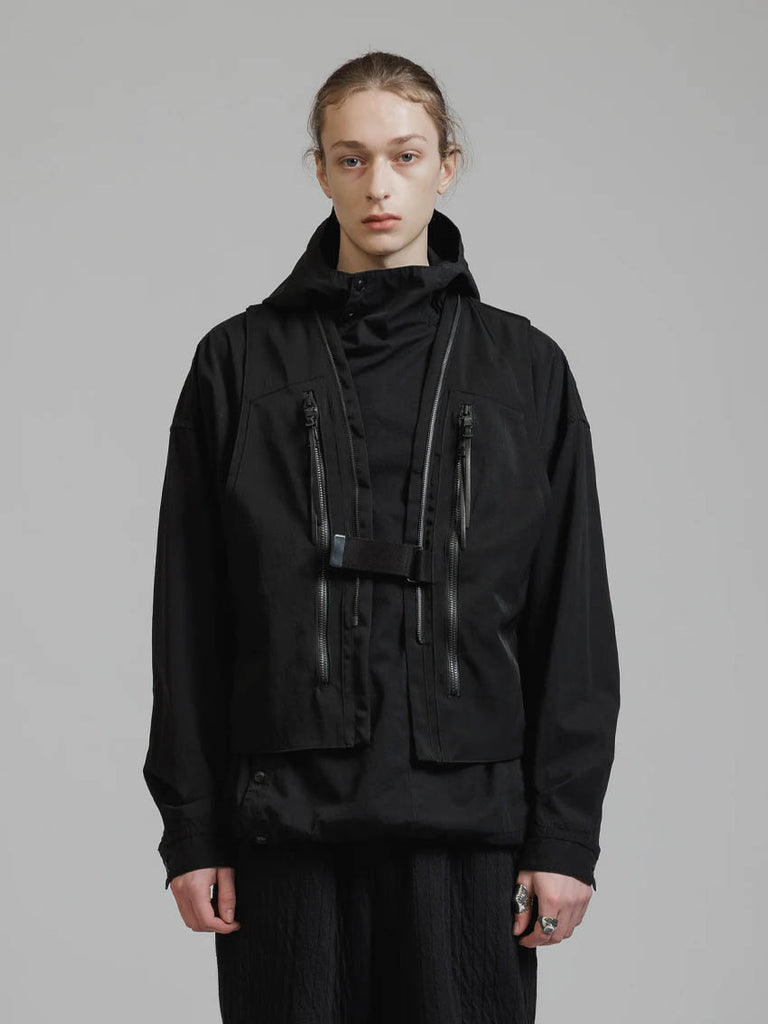 The Viridi-Anne Nylon Wool Twill Vest