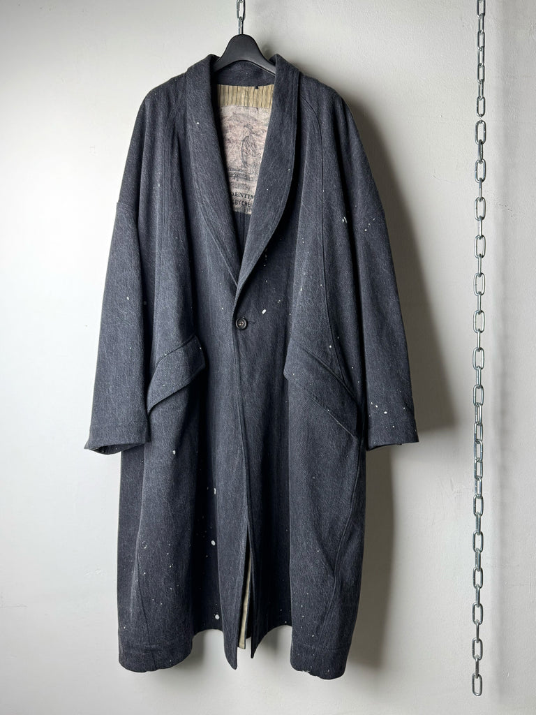 Ziggy Chen Oversized Shawl Collar Coat