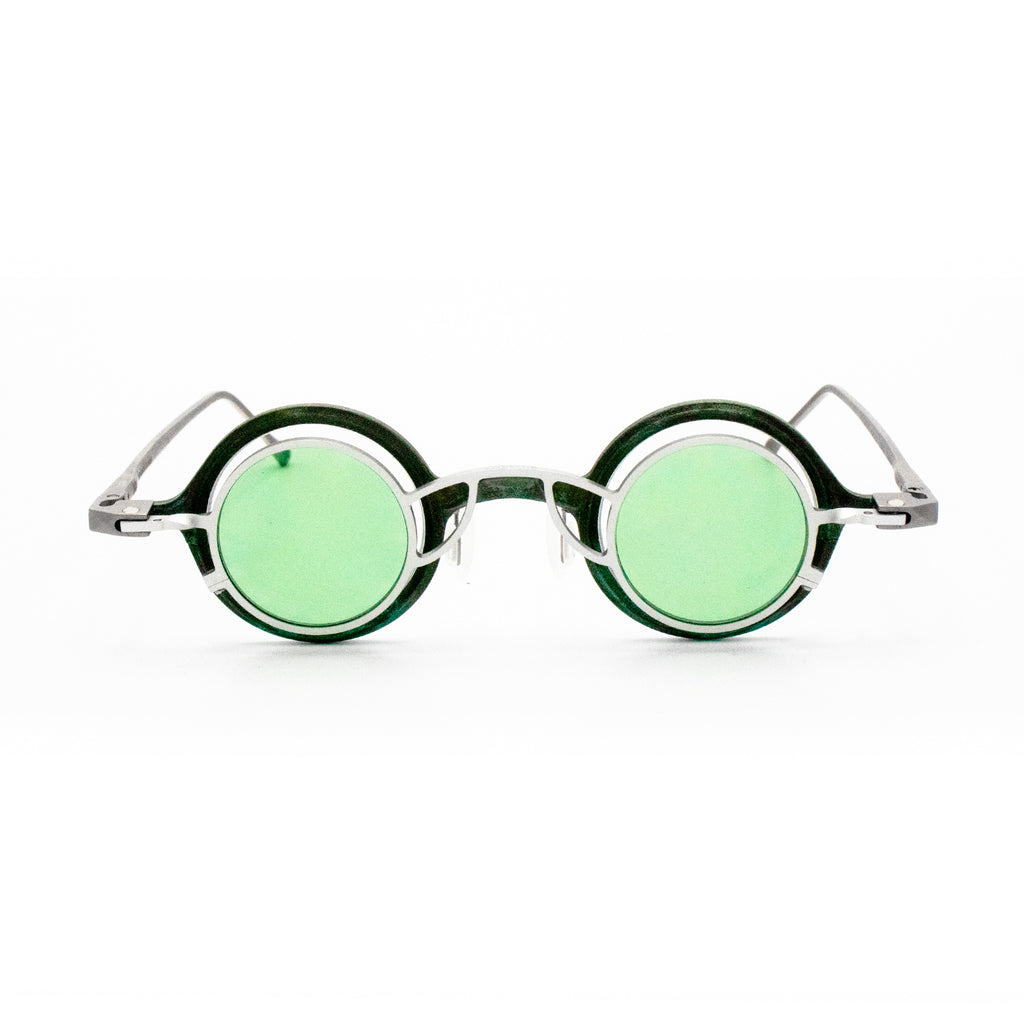 Rigards x Ziggy Chen Mad Scientist in Jade Copper with Silver Matte Clip