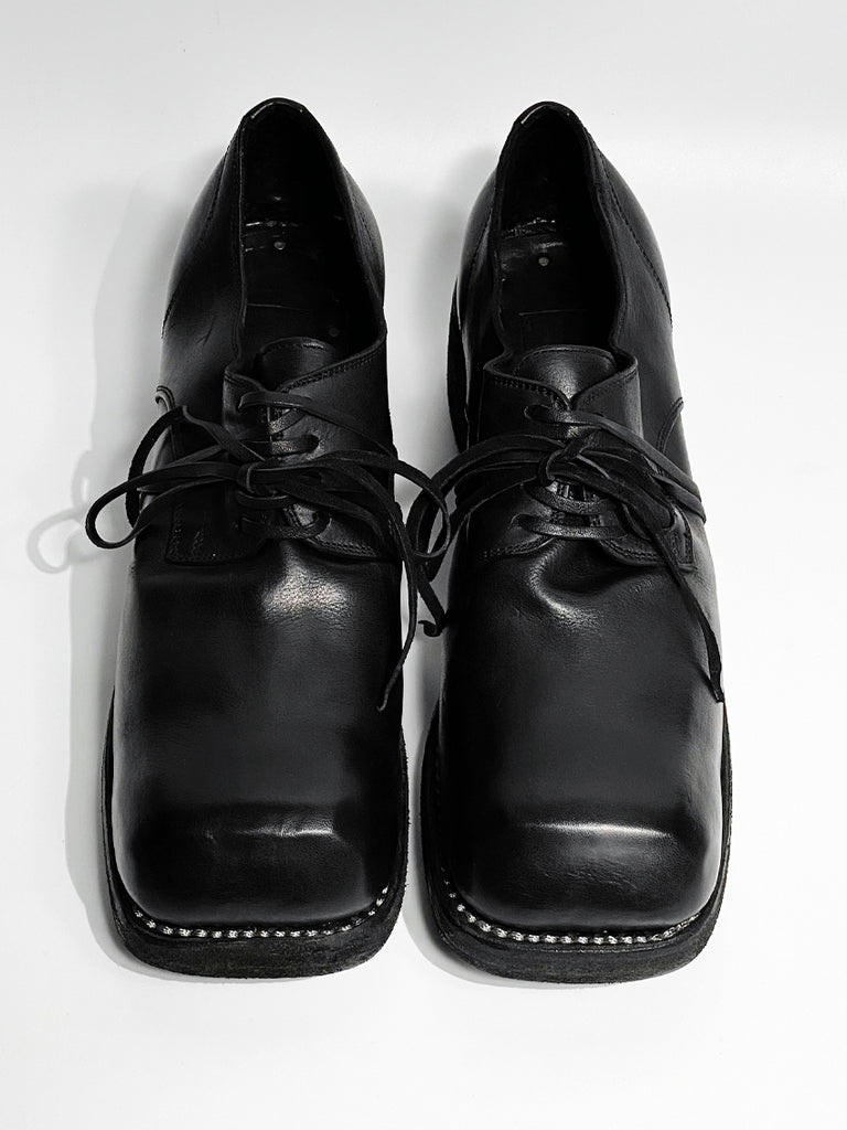 Guidi 9082 Square Toe Laced-up Men