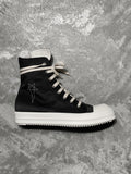 Rick Owens EDFU Pentagram Stitch Nylon Sneakers