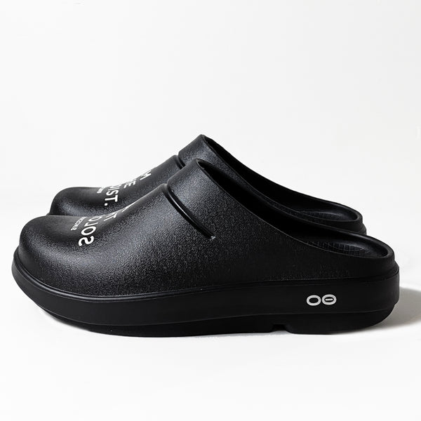 新品 Soloist. × OOFOS Flip-flop size8 BLK LINE_ALBUM_SS24OOFOS_240220_43