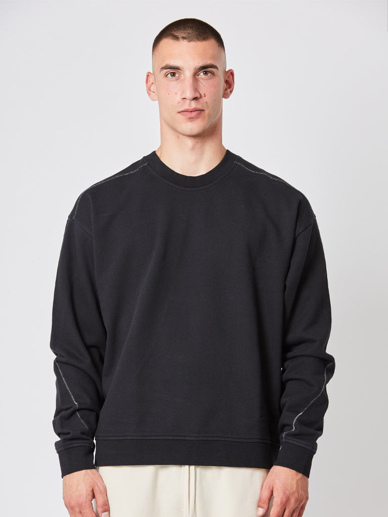 Thom Krom Back Stitch Sweater