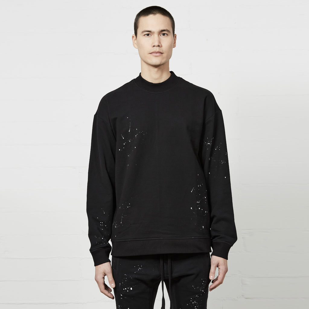 Thom Krom Paint Splatter Sweatshirt