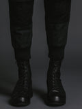 TVA Lace-up In Heel Leather Boots