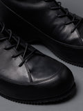TVA Lace-up In Heel Leather Boots