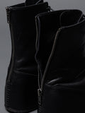 TVA Lace-up In Heel Leather Boots