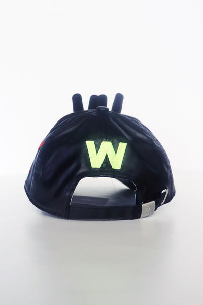 Walter Van Beirendonck W Peace Cap – DARK WAVE