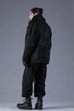 Dhygen Mottled Coated Denim Militarary Jacket