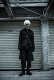 Dhygen Distressed Jacquard Single Rider Jacket