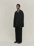Ziggy Chen Double Breasted Long Blazer