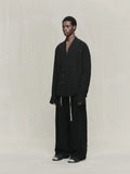 Ziggy Chen Double Breasted Long Blazer
