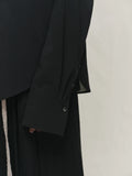Ziggy Chen Double Breasted Long Blazer