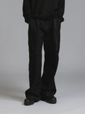 The Viridi-Anne Black Denim Wide Pants