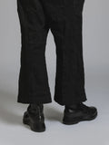 The Viridi-Anne Black Denim Cargo Pants