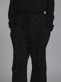The Viridi-Anne Black Denim Cargo Pants