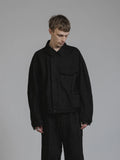 The Viridi-Anne Black Denim Jacket