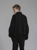 The Viridi-Anne Black Denim Jacket