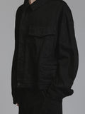 The Viridi-Anne Black Denim Jacket