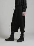 The Viridi-Anne Object Dye Wool Drop-crotch Half Pants
