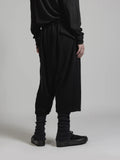 The Viridi-Anne Object Dye Wool Drop-crotch Half Pants