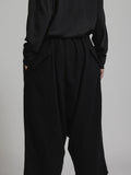 The Viridi-Anne Object Dye Wool Drop-crotch Half Pants