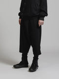The Viridi-Anne Object Dye Wool Drop-crotch Half Pants