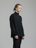 The Viridi-Anne Diagonal Henley Neck T-shirt