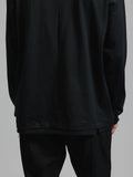 The Viridi-Anne Diagonal Henley Neck T-shirt