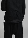 The Viridi-Anne Embroiderred Twill Double Layered Blazer