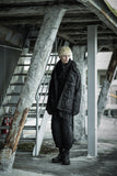Dhygen Mottled Coated Denim Militarary Jacket