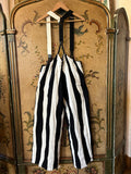 Archivio J.M. Striped Trousers With Suspenders